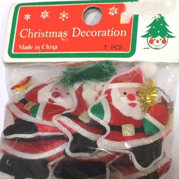 SANTA CLAUS CHRISTMAS TREE ORNAMENTS DECORATION - Picture 2 of 2